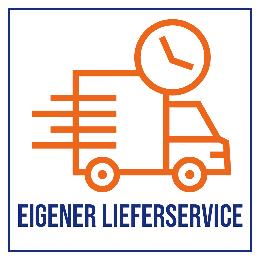 Unser eigener Anlieferungsservice